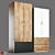 Compact Industrial Wardrobe | Minh Tri 3D model small image 1