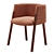 Modern Kelly Wearstler Acero Dining Chair 3D model small image 1