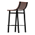 Industrial Loft Bar Stool 3D model small image 3