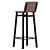 Urban Loft Style Bar Stool 3D model small image 2