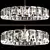 Harlow Crystal Round Chandelier - Elegant Lighting for Every Space 3D model small image 4