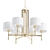 Gilded Elegance: Beauchamp 32" Chandelier 3D model small image 1