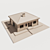 Cozy Cottage: Low-Poly House Model 3D model small image 5