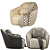 Elegant Sillon Armchair: Luxury and Comfort 3D model small image 4