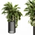 Tropical Oasis: Palm Indoor Plant 3D model small image 1