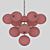 Elegant Grape Cluster Chandelier 3D model small image 3