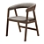 Sleek Austin Chair for Chic Interiors 3D model small image 1