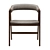 Sleek Austin Chair for Chic Interiors 3D model small image 3