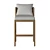 Elegant RH Malta Barstool 3D model small image 5