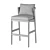 Elegant RH Malta Barstool 3D model small image 6