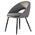 Sleek Hewitt Dining Chairs: Set of 2 3D model small image 3