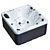 Jacuzzi Balboa SR810C: Low Poly Hot Tub 3D model small image 9