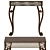 Charleston Console: Elegant and Compact 3D model small image 2