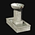 Austin Fountain: Real-Scaled Elegance 3D model small image 3