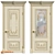 Title: Elegant Versailles Doors 3D model small image 1