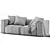 Modern Nils Sofa with Stunning Design 3D model small image 5