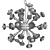 Elegant Adeline Chandelier 3D model small image 2