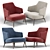 Elegant Amanda Armchair: Stylish and Comfortable 3D model small image 2