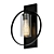 Elegant Clear Glass Wall Sconce 3D model small image 1