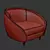 ultra-comfy rovers lounge chair 3D model small image 2