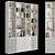 Modular Bookcase 09 - High-Quality Render-Ready Furniture 3D model small image 3