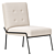 West Elm Modern Chair 3D model small image 1