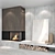 Impression Fireplace Wall Set 3D model small image 4
