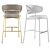 Sleek Calligaris Oleandro Bar Stool 3D model small image 5