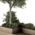 Urban Oasis Bench: Set 18 3D model small image 2