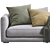 Sleek Poliform Bristol 2 Sofa 3D model small image 2