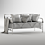 Alaina Convertible Sofa: Stylish and Functional 3D model small image 4