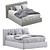 Veneza Bed: Stylish and Spacious 3D model small image 3