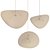 Elegant Terzani Manta Chandelier 3D model small image 5