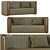 Rivers Sofas: Stylish and Spacious 3D model small image 1