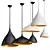 Modern Metal Pendant Lamp 3D model small image 1