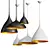 Modern Metal Pendant Lamp 3D model small image 2