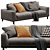 Artis Modern Italian Sofa: Stylish Design for Your Space 3D model small image 5