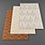 Modern Rugs Set: High-Resolution Textures 3D model small image 1