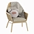 Verne Chair: Stylish and Versatile Seating 3D model small image 1