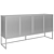 Modern Metal and Glass Trixie Console 3D model small image 3