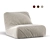 Modern Zoe Armchair: Stylish & Comfortable 3D model small image 1