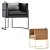 Luxurious Leather Armchair with Julius Design 3D model small image 4