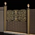 Elegant Concrete Fence 3D model small image 3