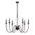 Black Candle Chandelier - 55381/5 3D model small image 6