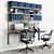 Efficient Office Organization Set 3D model small image 3