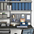 Efficient Office Organization Set 3D model small image 5