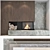 Impressive Fireplace Wall Set 3D model small image 8