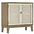 Cowley Accent Chest: Small, Stylish Sideboard 3D model small image 2