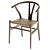 Vintage Classic: Wishbone Chair 3D model small image 1