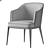 Green Velvet Chair - Stylish Comfort 3D model small image 5